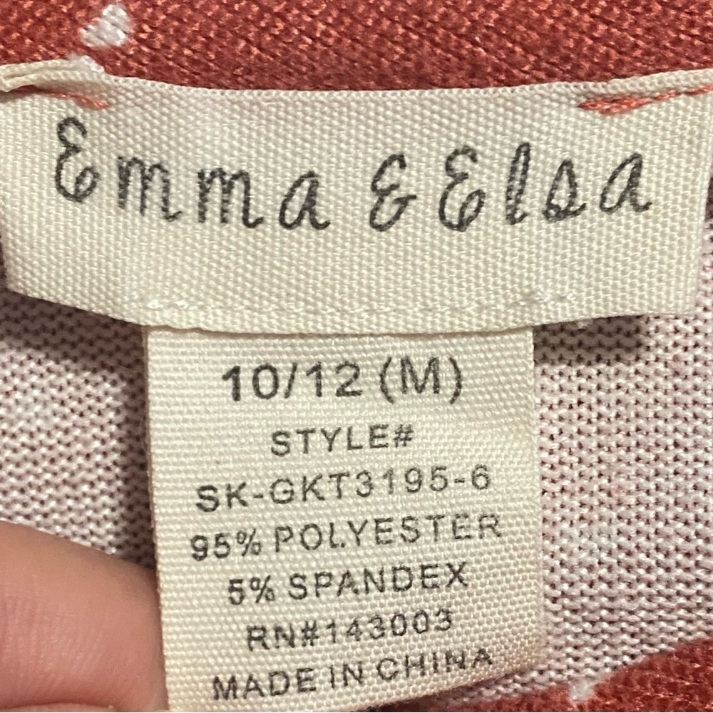 Emma & Elsa Butterfly And Heart Blouse - Picture 4 of 4